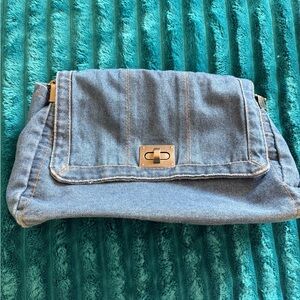 Denim shoulder Bag